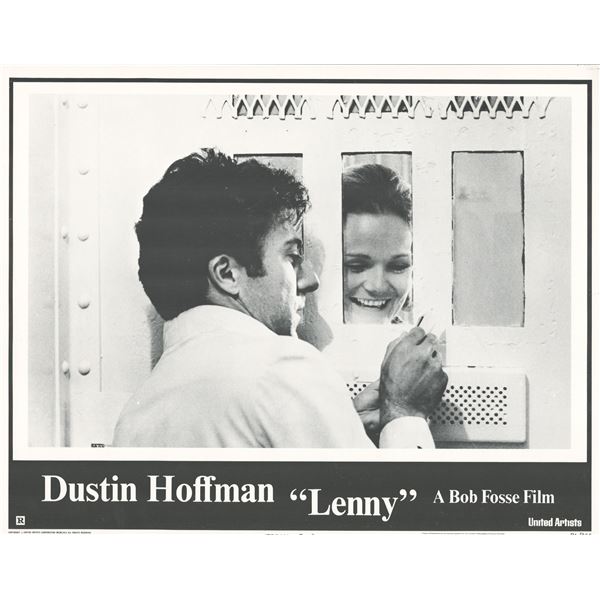 Lenny 1974 original vintage lobby card
