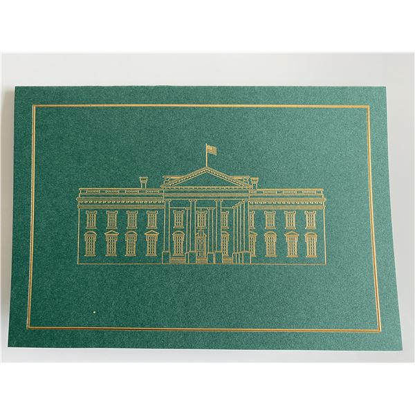 Trump White House Official 2018 facsimile signed Xmas card