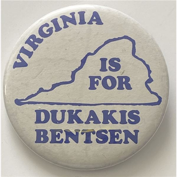 Lloyd Bentsen campaign pin