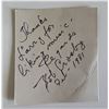 Image 1 : Bob Crosby signed note