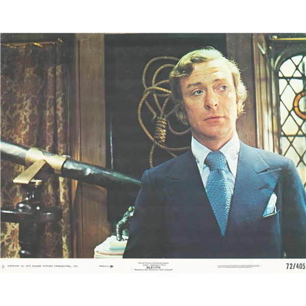 Sleuth 1972 original vintage lobby card