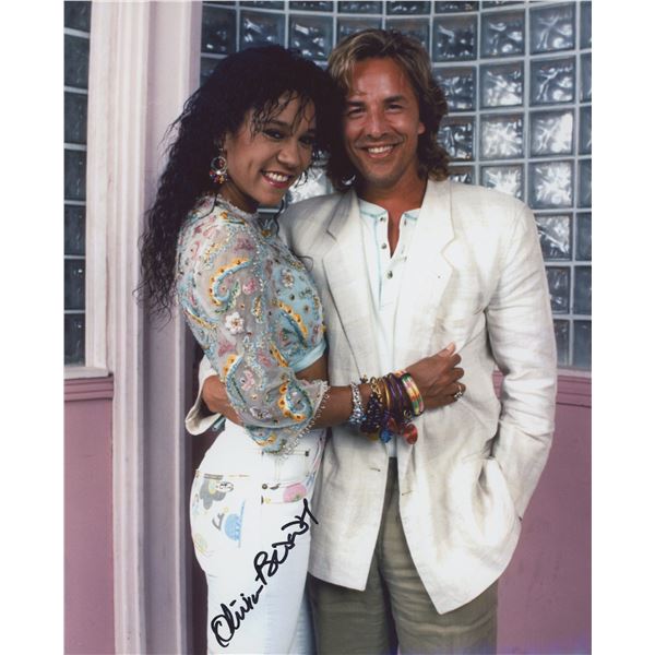Miami Vice Olivia Brown signed photo