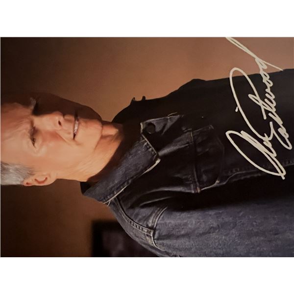 Clint Eastwood facsimile signed photo. 5x7 inches
