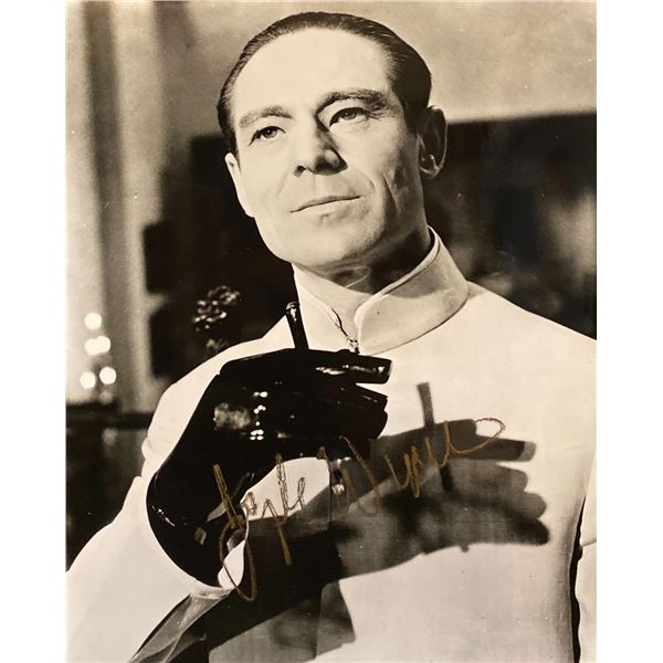 Dr. No Joseph Wiseman signed movie photo