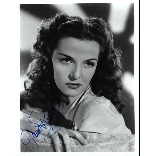Jane Russell signed photo