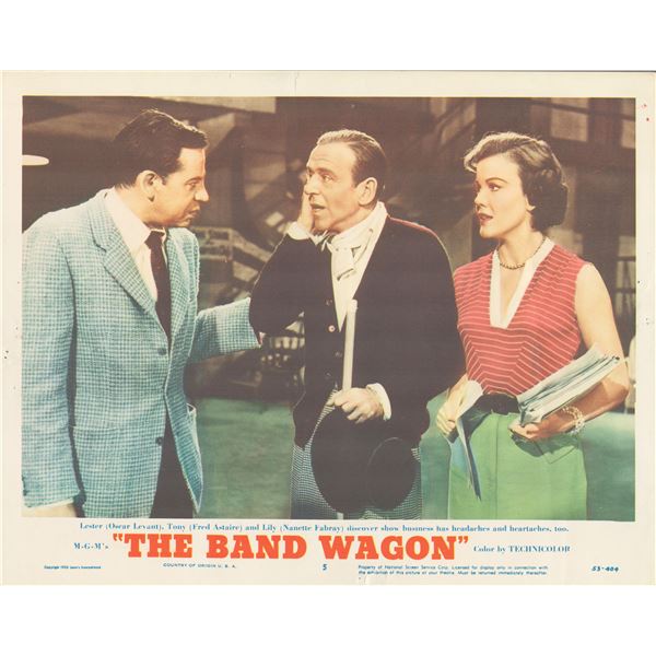 The Band Wagon  1953 original vintage lobby card