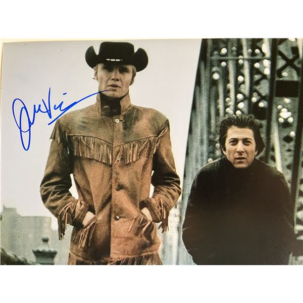 Midnight Cowboy Jon Voight signed movie photo