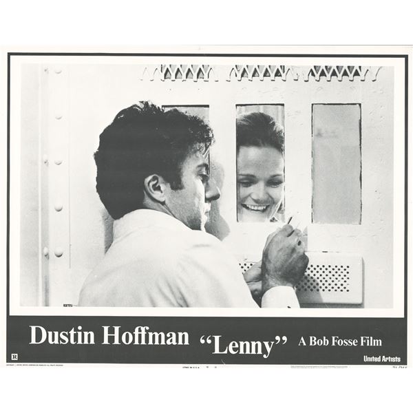 Lenny 1974 original vintage lobby card