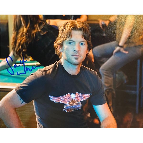 Sam Worthington signed photo. GFA Authenticated