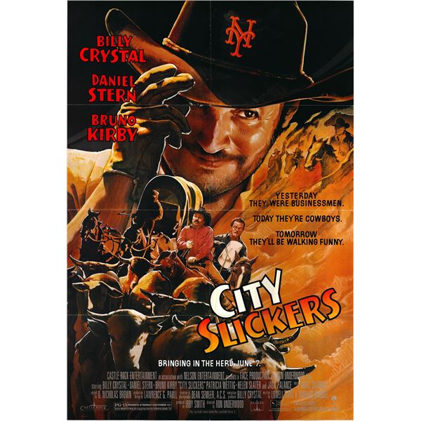 City Slickers Original 1991 Vintage One Sheet Poster