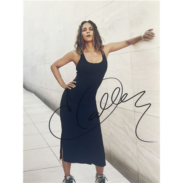 Halle Berry signed photo