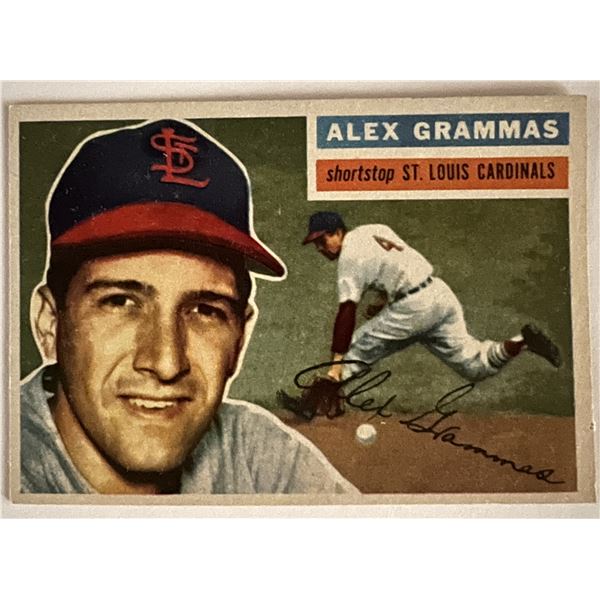 St. Louis Cardinals Alex Grammas baseball trading card