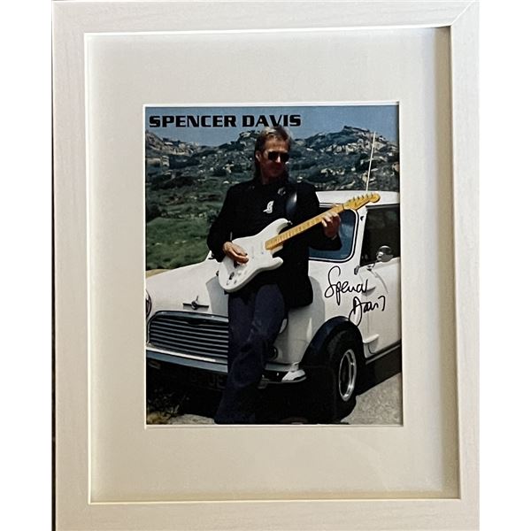 Spencer Davis signed photo