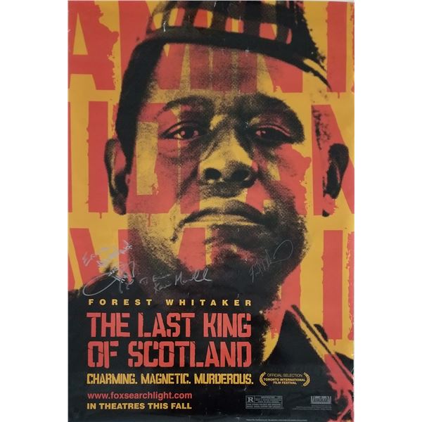 The Last King of Scotland signed movie photo