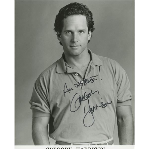 Gregory Harrison signed photo