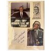 Image 1 : UCLA Basketball Coach John R. Wooden signature with vintage photo