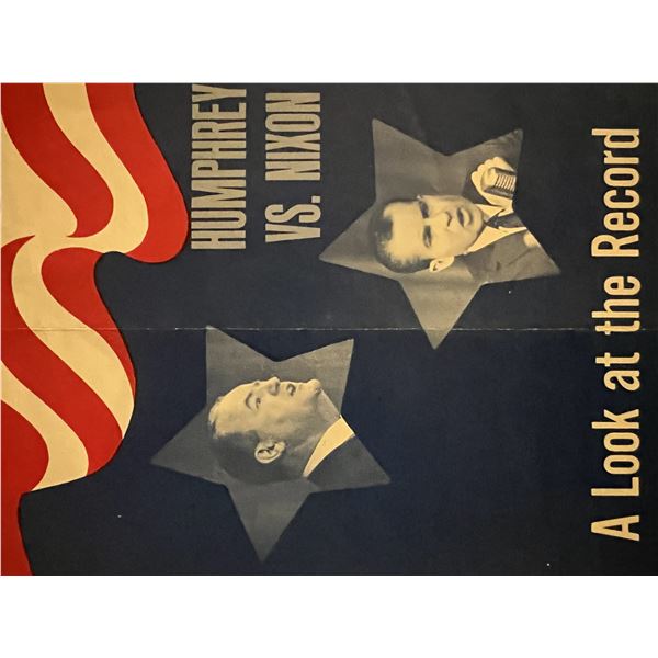 Hubert Humphrey campaign flyer