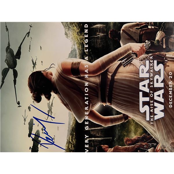 Star Wars Daisy Ridley signed photo