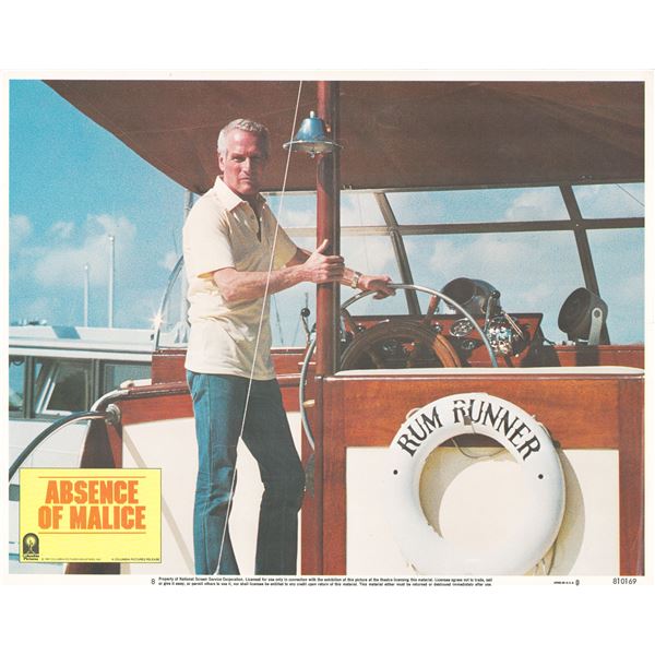 Absence of Malice 1981 original vintage lobby card