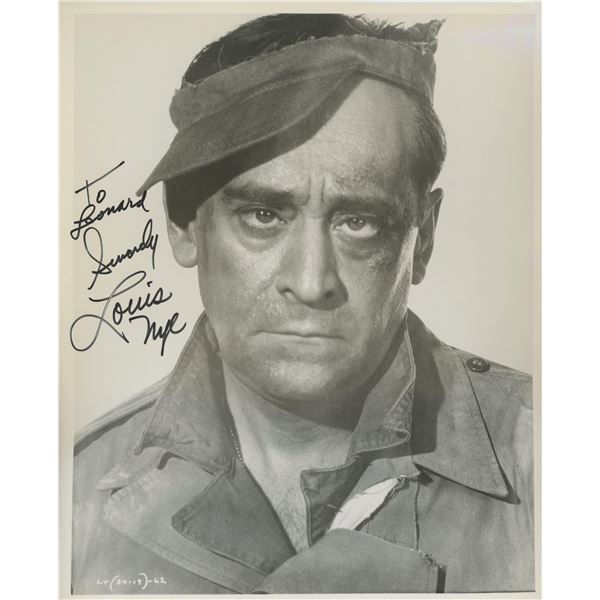 Louis Nye signed photo