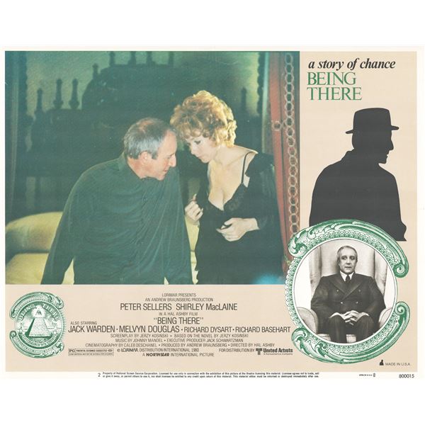 Being There 1980 original vintage lobby card