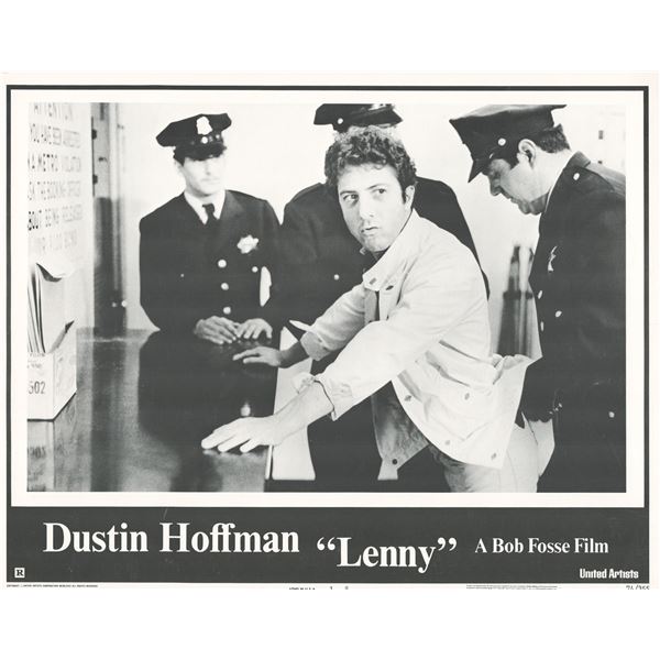 Lenny 1974 original vintage lobby card