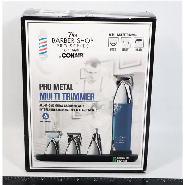NEW CONAIR PRO METAL MULTI TRIMMER