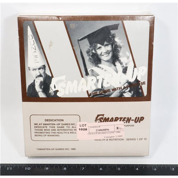SMARTEN-UP BOARD GAME 1986