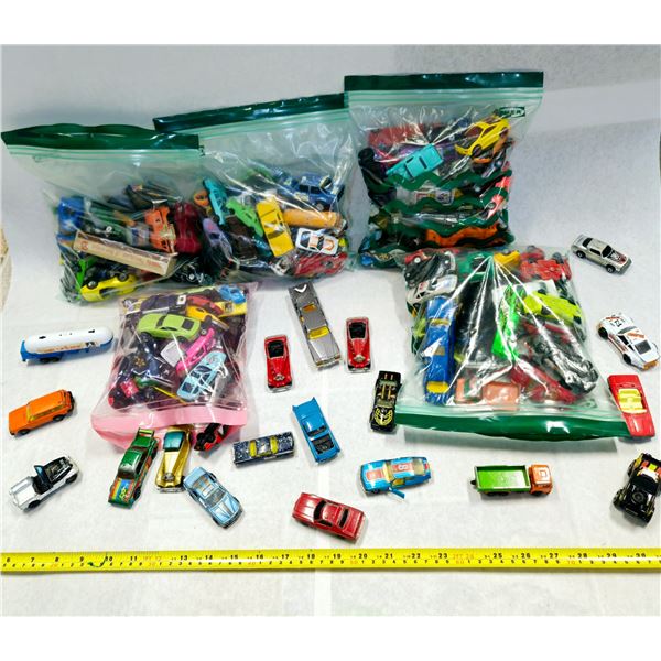 BAGS MISC TOY CAR LOT PLUS ONE BAG NOT SHOWN