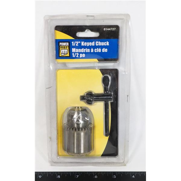 1/2" KEYED CHUCK WITH KEY
