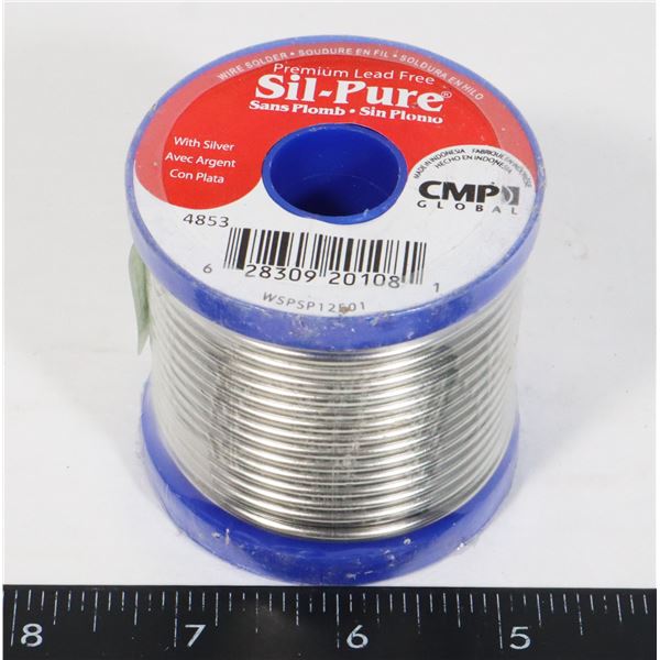 1 LB ROLL OF LEAD FREE PLUMBING SOLDER