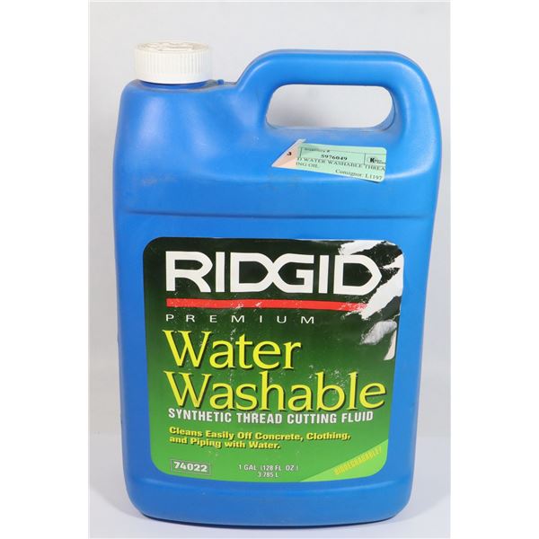 RIDGID WATER WASHABLE THREAD CUTTING OIL