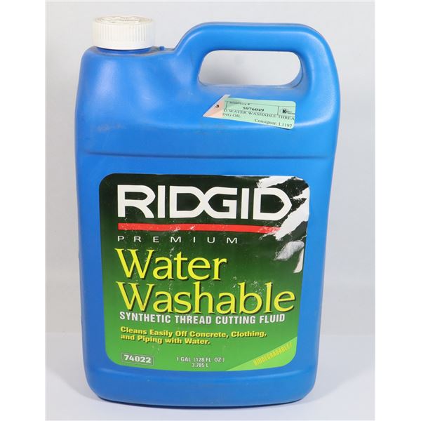 RIDGID WATER WASHABLE THREAD CUTTING OIL