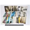 Image 1 : VINTAGE COLLECTION OF USED POSTCARDS/PHOTOS