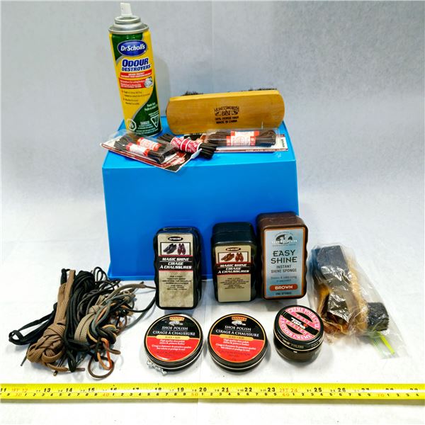 SHOE SHINE AND CARE BUNDLE IN BIN