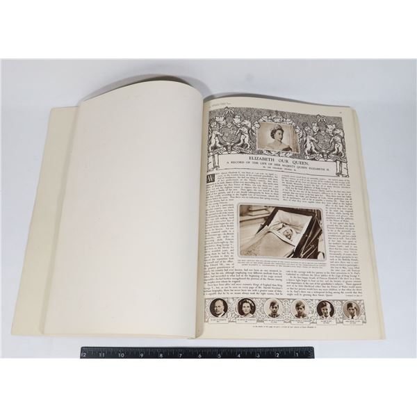 VINTAGE BOOK FOR THE 1953 CORONATION