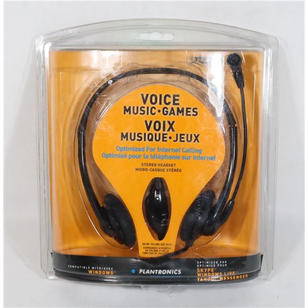 PLANTRONICS WIRED NOISE CANCELLING HEADSET