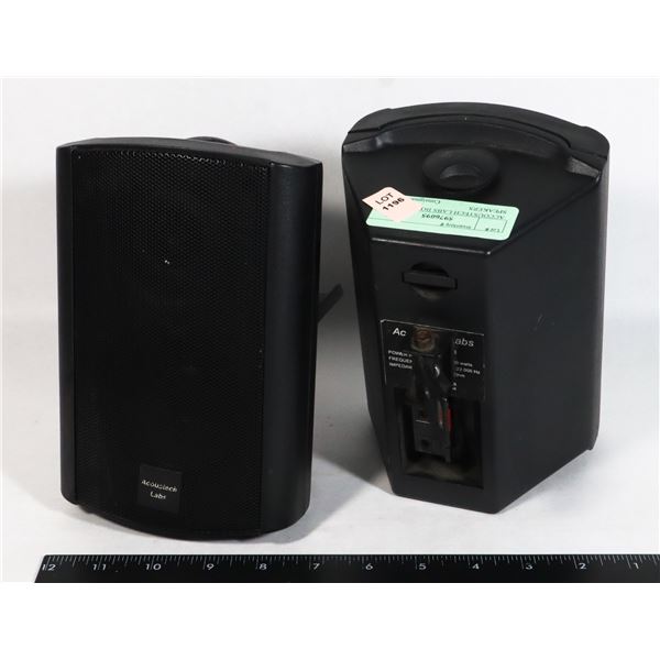 ACCOUSTECH LABS BOOK SHELF SPEAKERS