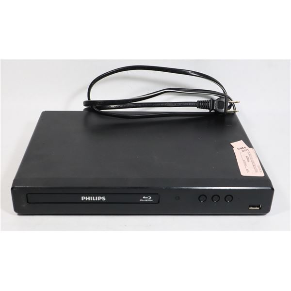 PHILIPS BLURAY PLAYER (NO REMOTE)