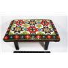 Image 1 : HAND EMBROIDERED TOP SMALL STOOL