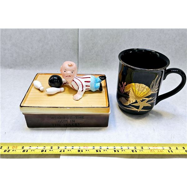 VINTAGE TRINKET BOX LOT - JAPAN