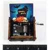 Image 1 : NEW HALLOWEEN THEME CRANK MUSIC BOX PLAYS