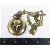 Image 1 : NEW PUNISHER THEME POCKET WATCH WITH CHAIN
