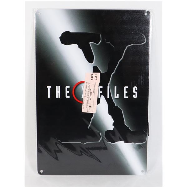 NEW X-FILES "GREY X" REPLICA POSTER METAL SIGN.