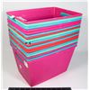 Image 1 : LARGE LOT OF PLASTIC ORGANIZER BINS