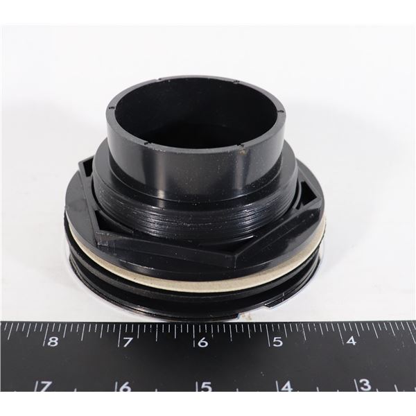 ABS SHOWER DRAIN FOR MOLDED SHOWER BASES, CHROME