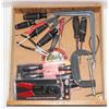 Image 1 : DRAWER FULL OF TOOLS AND SHELF L BRACKETS