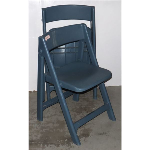 TWO FOLDING CHAIRS