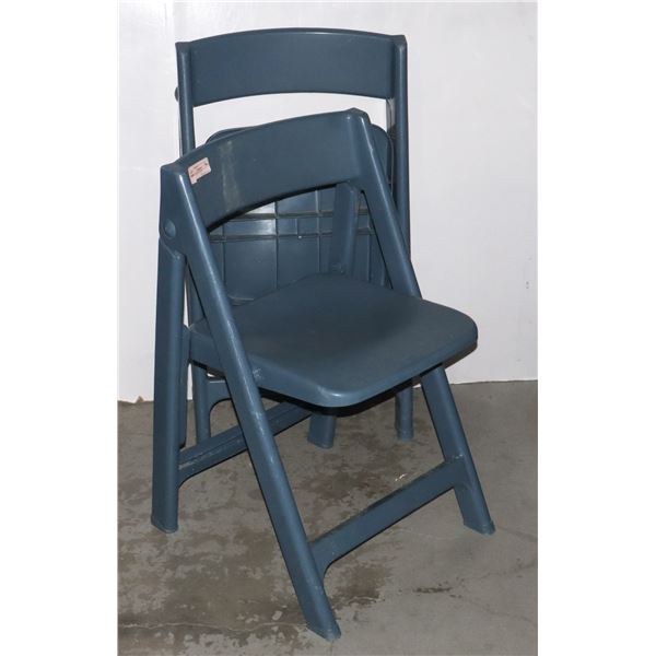 TWO FOLDING CHAIRS