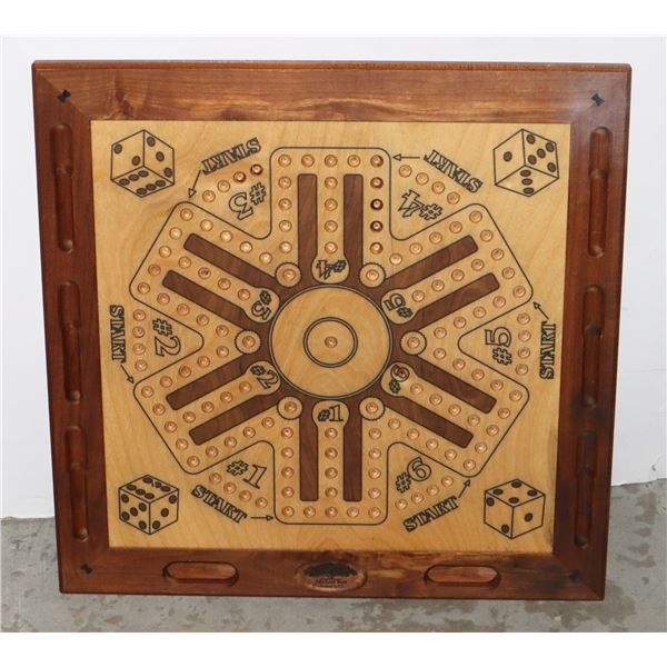 SUPER MARBLE AND CARDS GAME, SOLID WOOD